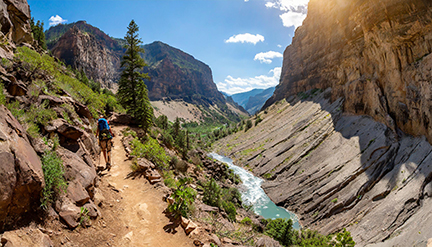 Bridal Veil Falls Trail